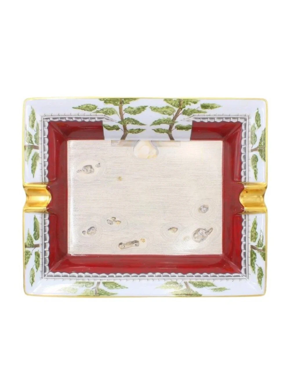 Hermes Ashtray Case White